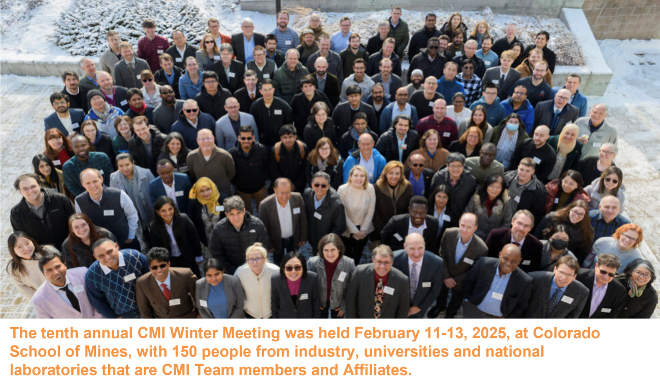 image of group of people looking up